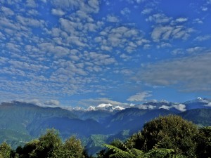 clouds over Pelling